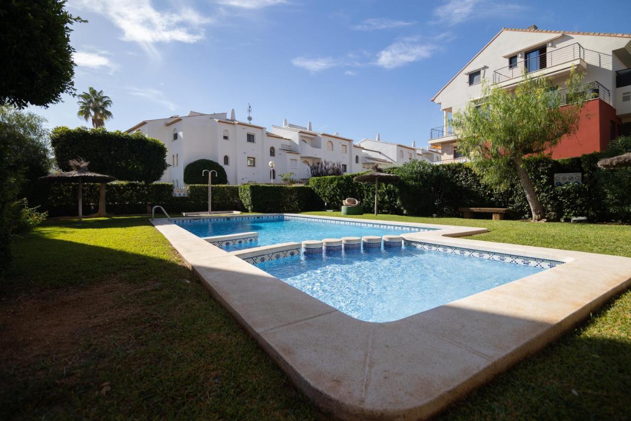 Javea Terraza + Piscina + Vistas Al Mar Platja de Larenal Exterior foto