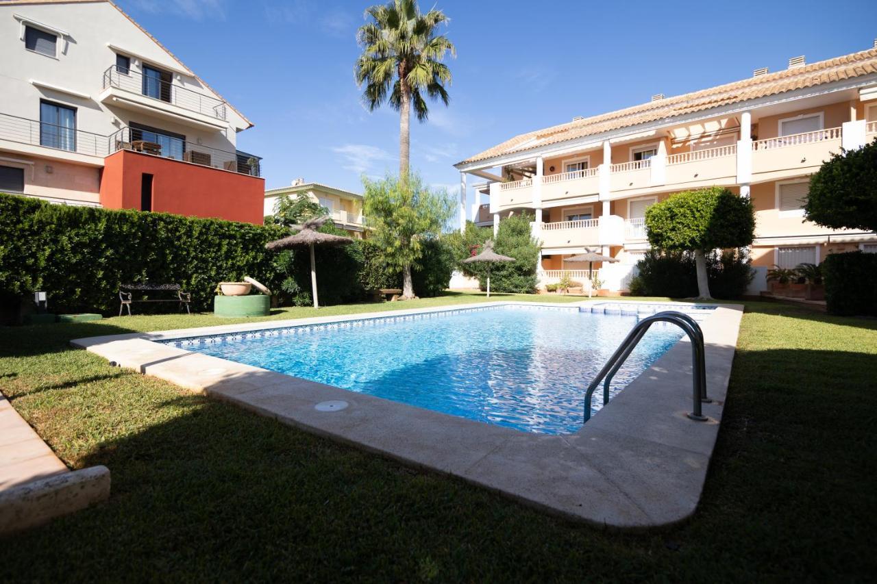 Javea Terraza + Piscina + Vistas Al Mar Platja de Larenal Exterior foto